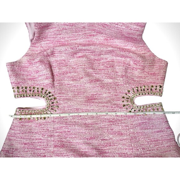 LILLY PULITZER~Catie Shift Dress Resort Pink Tropics Resort Boucle~Size 8~ $278 - Picture 13 of 16